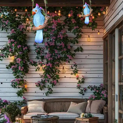 XKFLAUHM compact parrot decor suits small spaces