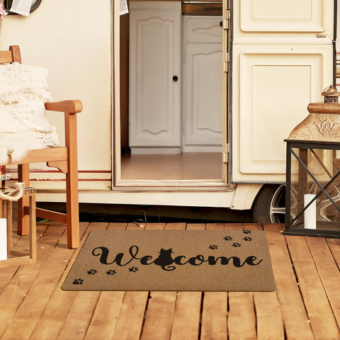 XLDLIOO 17x30 inch doormat fits many exterior doors and spaces