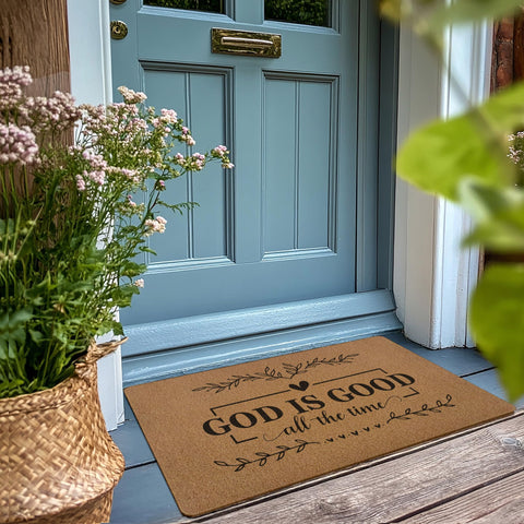 XLDLIOO mat for indoor outdoor use with a high-definition pattern welcome
