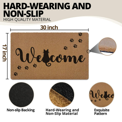 XLDLIOO outdoor indoor use doormat suitable for versatile entrances