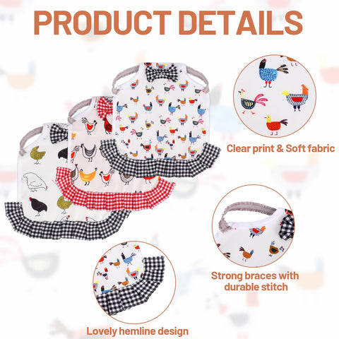 XLSXEXCL back protector keeps feathers safe during rooster pecking.