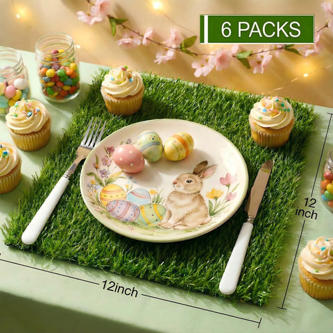 XLX TURF artificial grass mats 12x12 party decor suitable for sports themes.