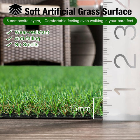 XLX TURF five-layer base provides durable, stable support.
