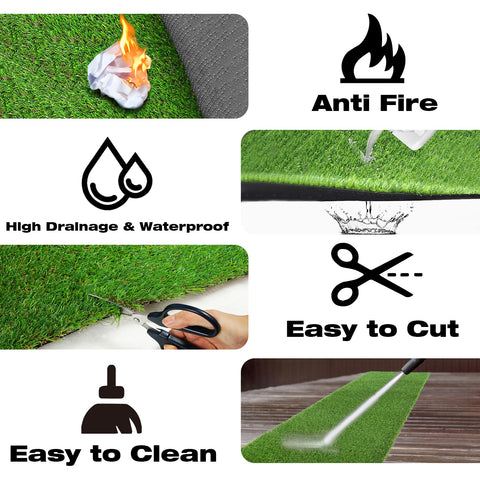 XLX TURF easy-cleaning drainage-hole design enables fast water passage.