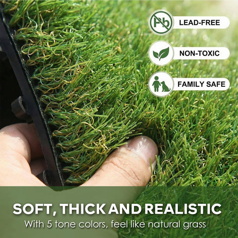 XLX TURF pile height 1.57 inch for lush, realistic look.