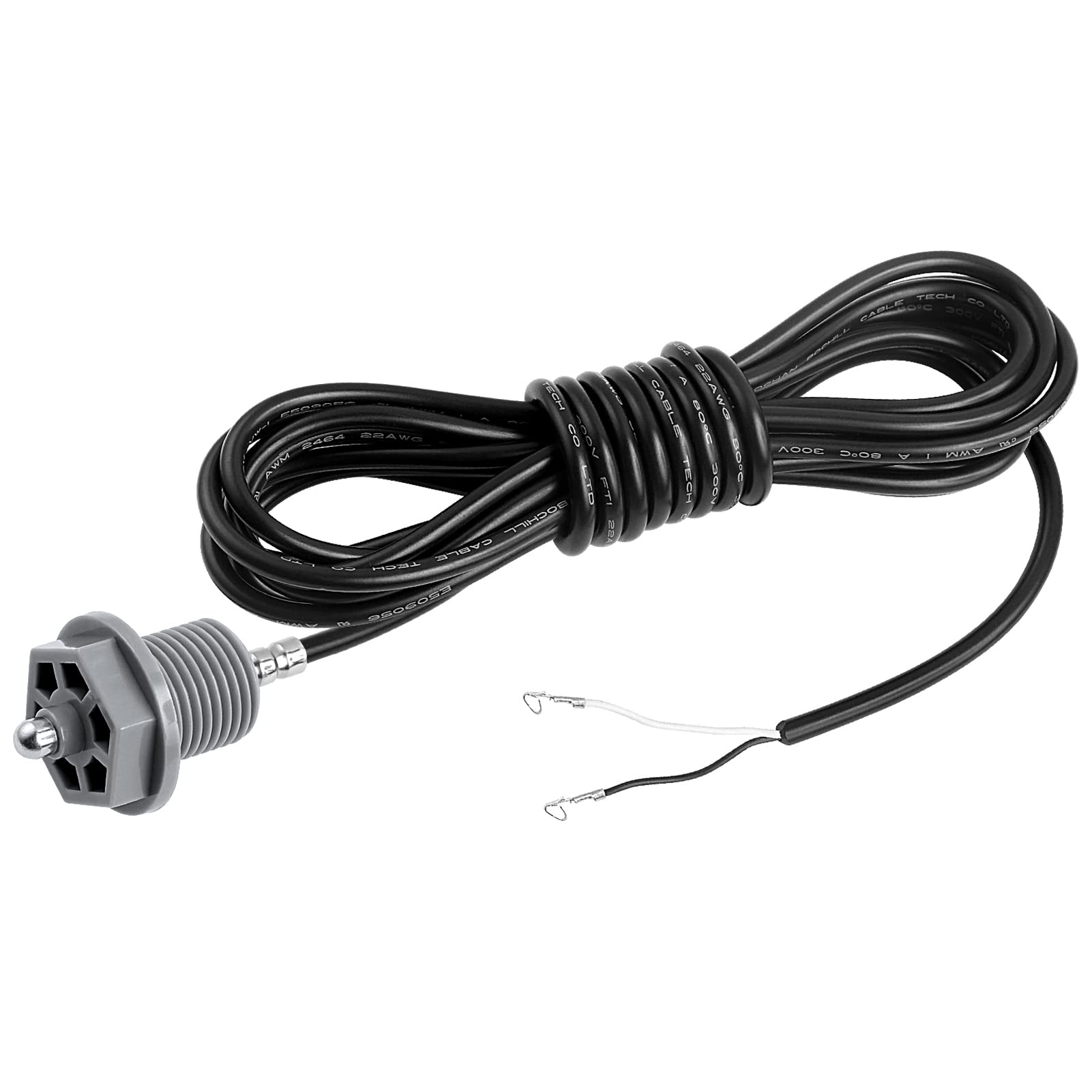 XMK 6600-166 temp sensor with curled connectors for Sundance spas—reliable readings
