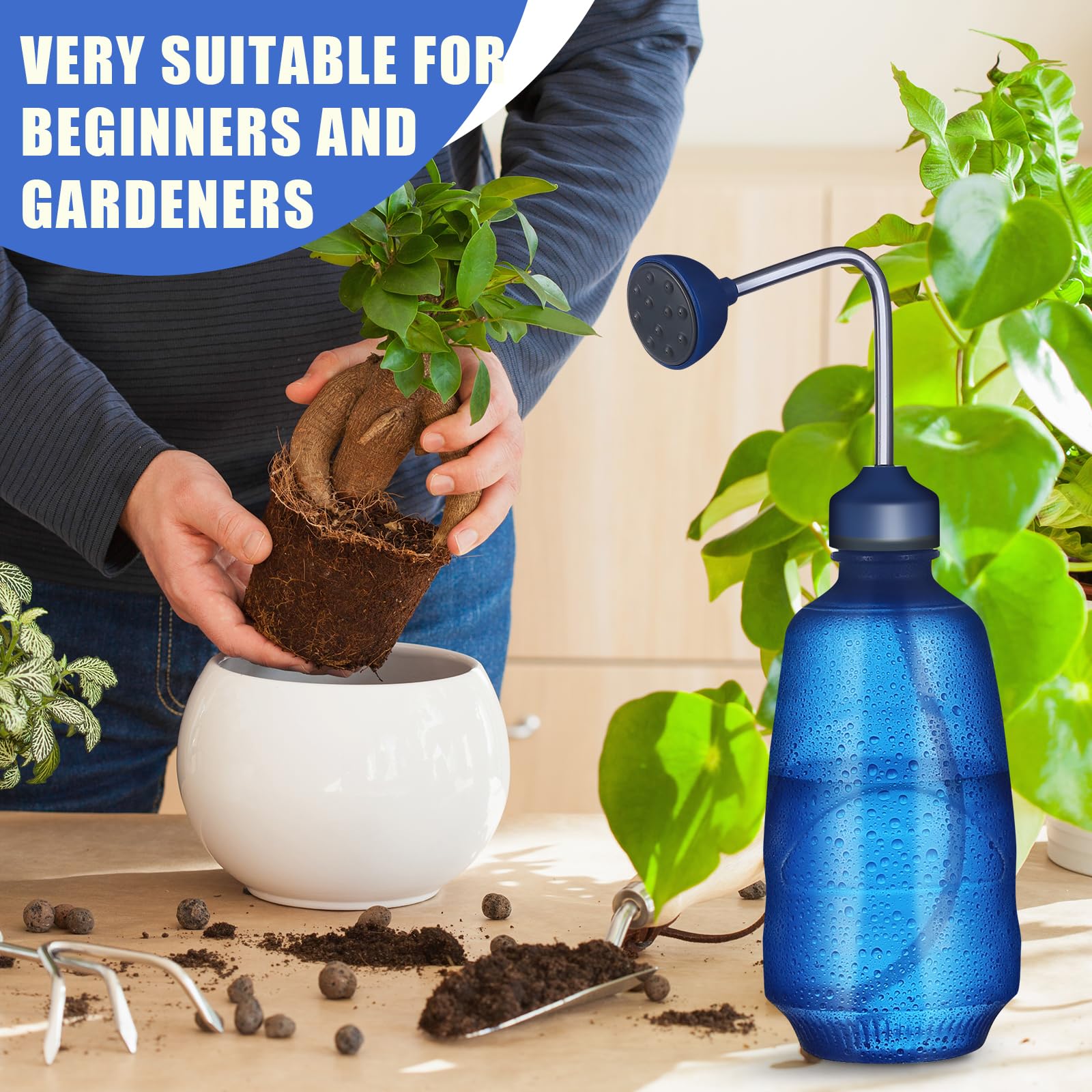 XMPBFYH 450ml safety wash bottle keeps water flow controlled
