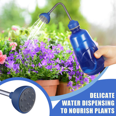 XMPBFYH 450ml squeeze bottle watering can for one-handed convenience