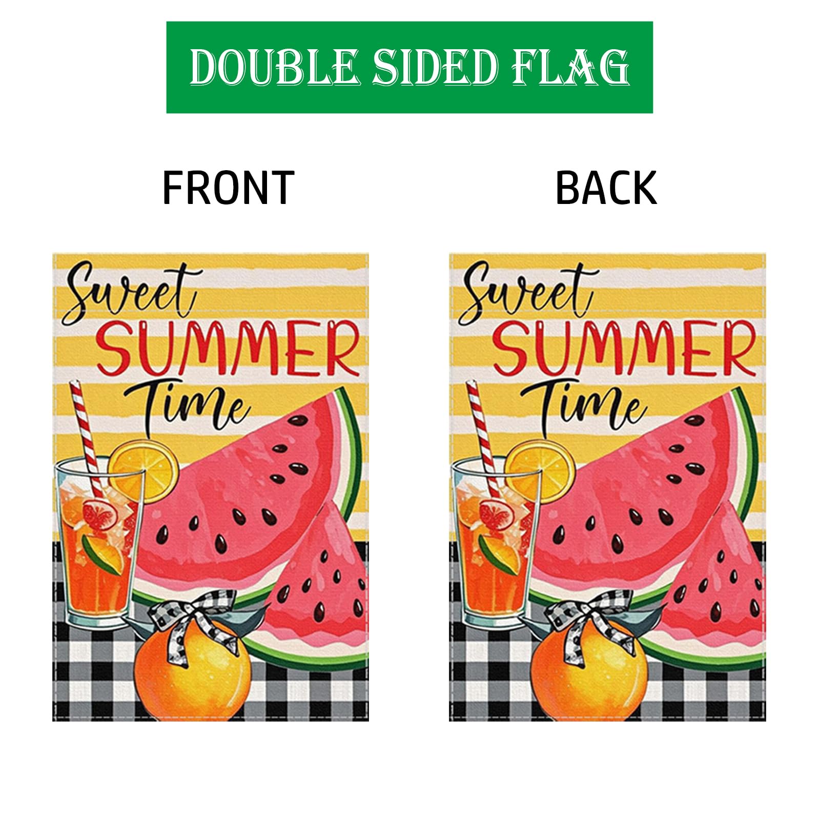 XMRCARRY Burlap flag withstands weather, UV rays, and sunlight.