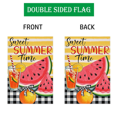 XMRCARRY Burlap flag withstands weather, UV rays, and sunlight.