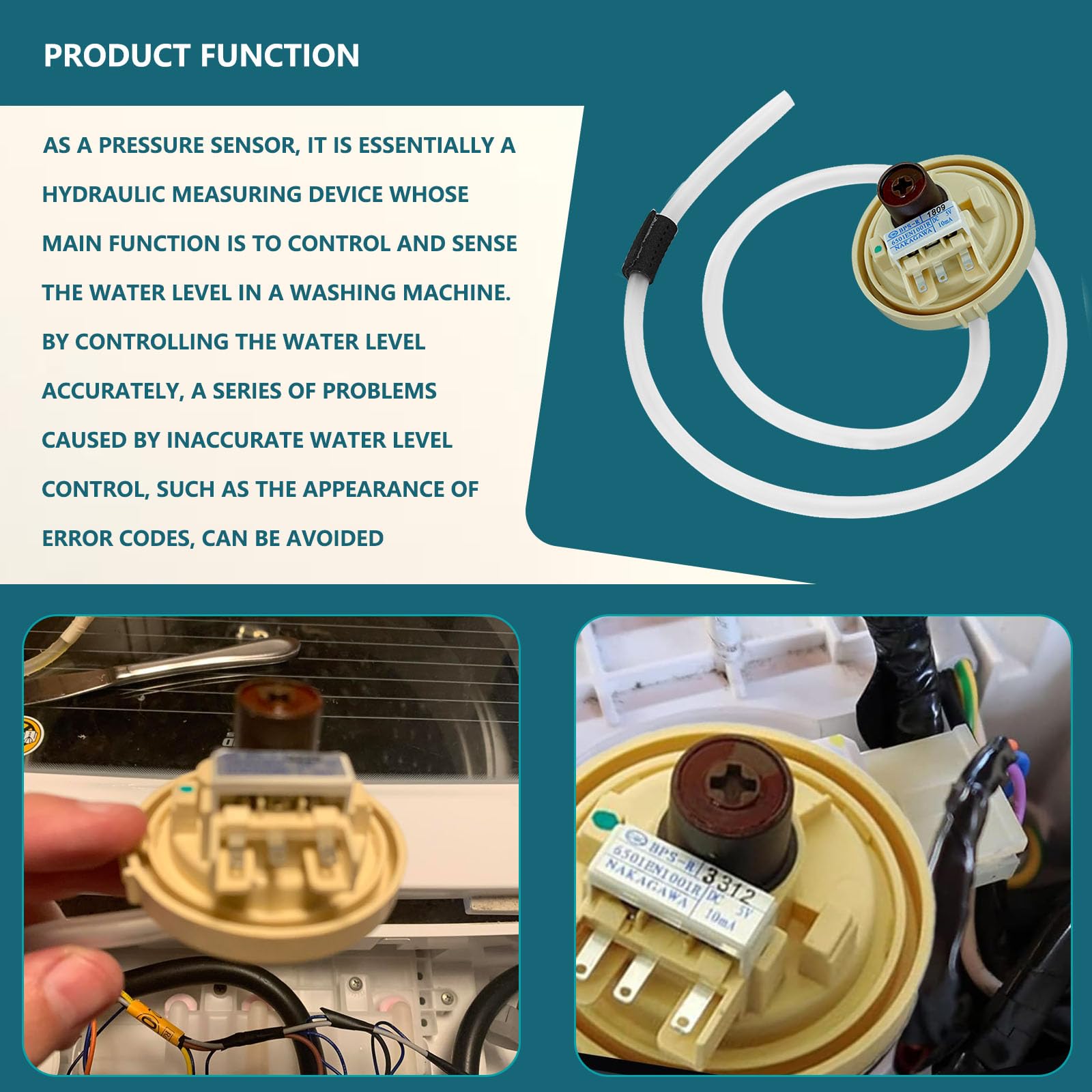 XMXZYX plug-and-play fittings simplify replacement and minimize downtime.