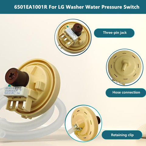 XMXZYX water-level sensor hose enables quick plug-and-play installation.
