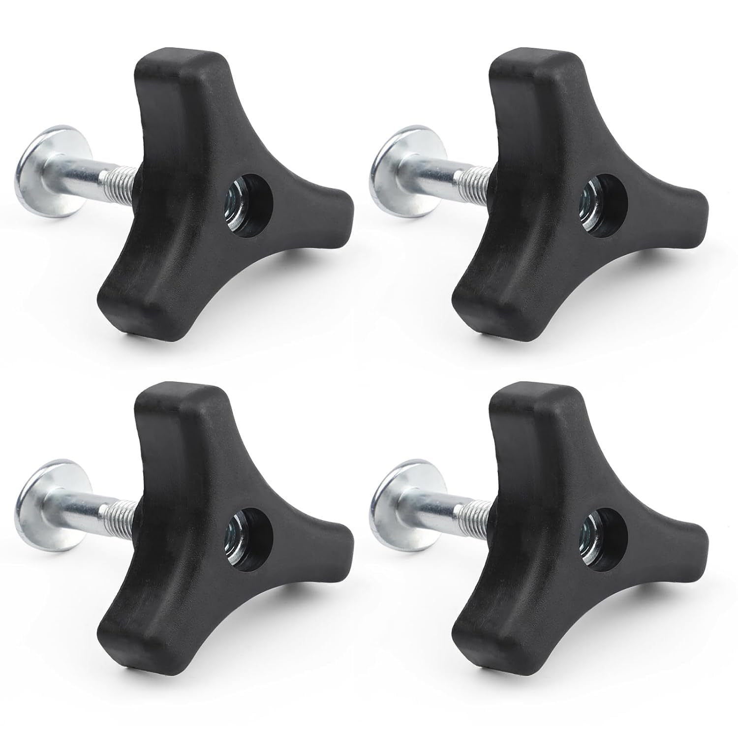 XNDCNY 4-set lawn mower handle knob bolts for quick, secure replacements.