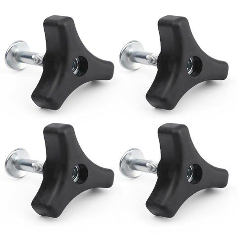 XNDCNY 4-set lawn mower handle knob bolts for quick, secure replacements.