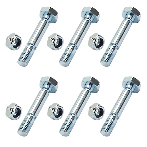 XNDCNY 707555 snow blower shear pin 6-pack for durable replacement.