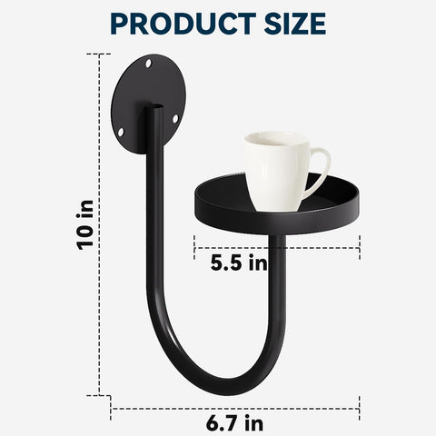 XNGZY metal wall-shelves closeup highlights sturdy material and rust resistance