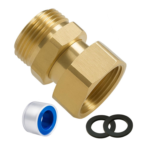 XNTONG 360-degree swivel enables tangle-free watering with smooth hose rotation.