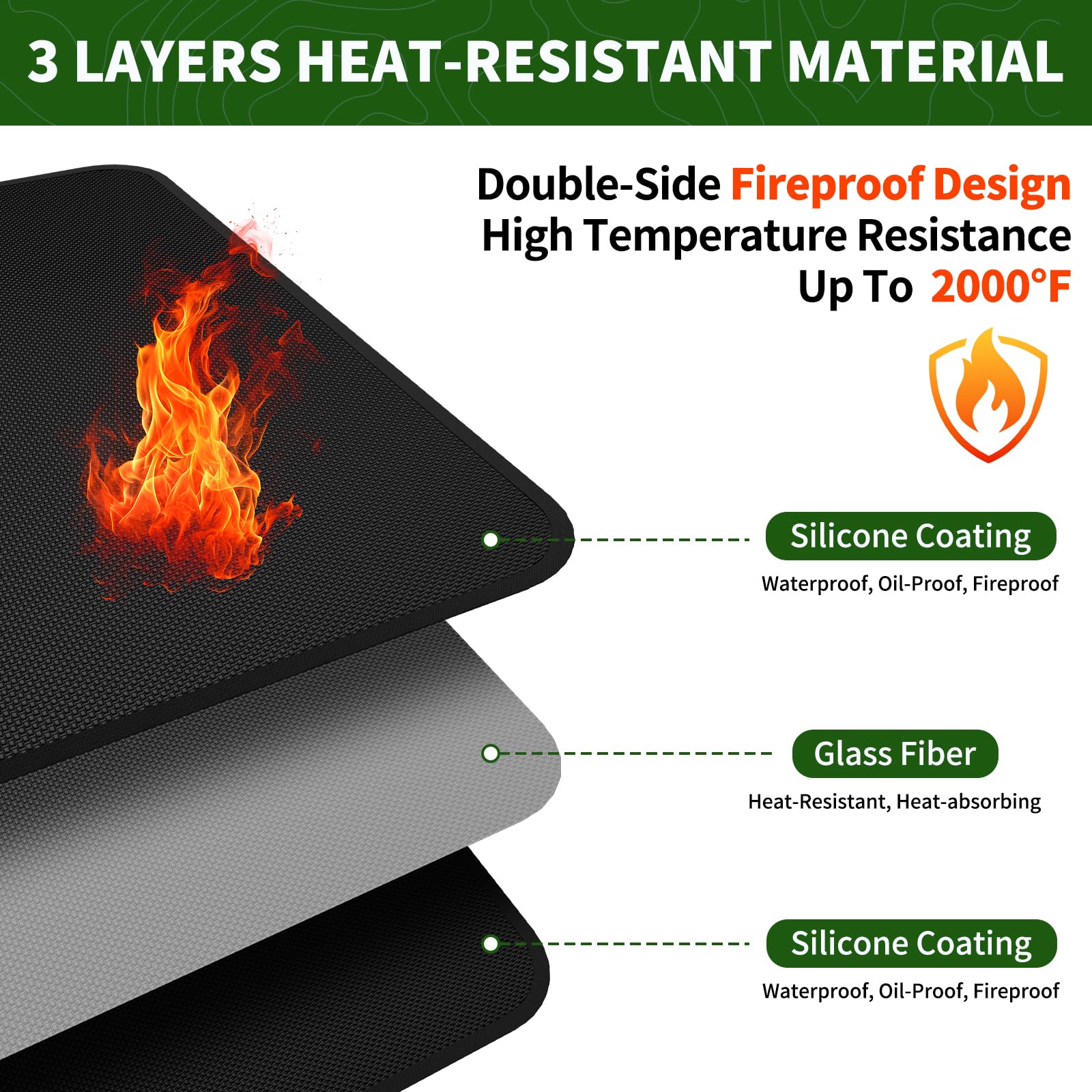 XOHUYD bbq-gloves-fireproof keep hands safe when handling hot grills.