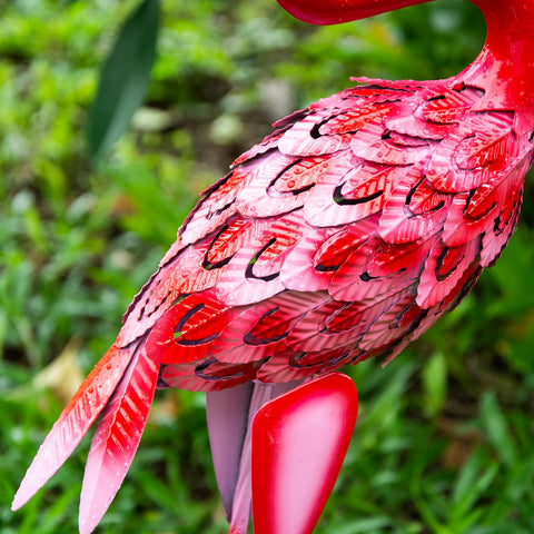 XONOR garden flamingo figure pink adds tropical flair to lawns