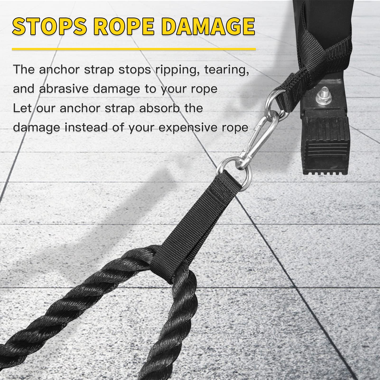 XonyiCos straps on a pull-up bar show adjustable length.