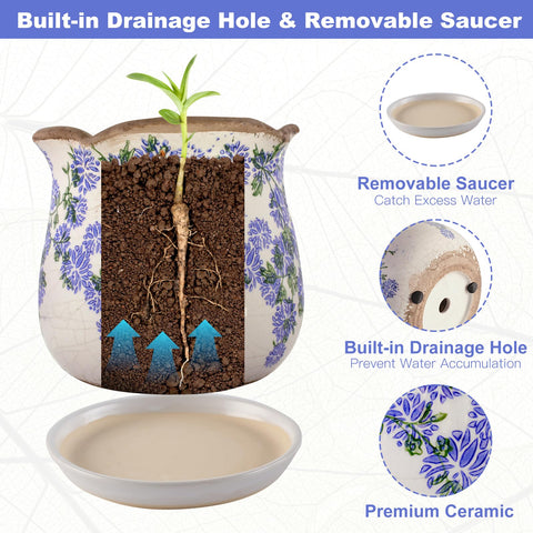 Xoogifae Tuscan-style planter complements rustic and modern decor