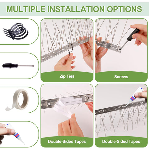 XPCARE spikes provide 105 feet of effective coverage for outdoor areas.