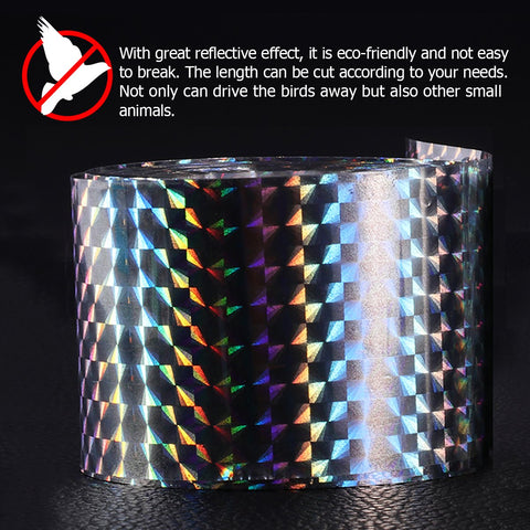 XPCARE Reflective tape protects windows and property while remaining wildlife-safe.