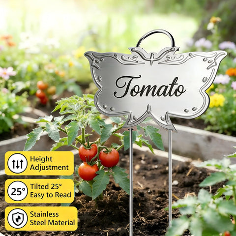 XPIEYSOL large 30-pack garden label collection for organized beds