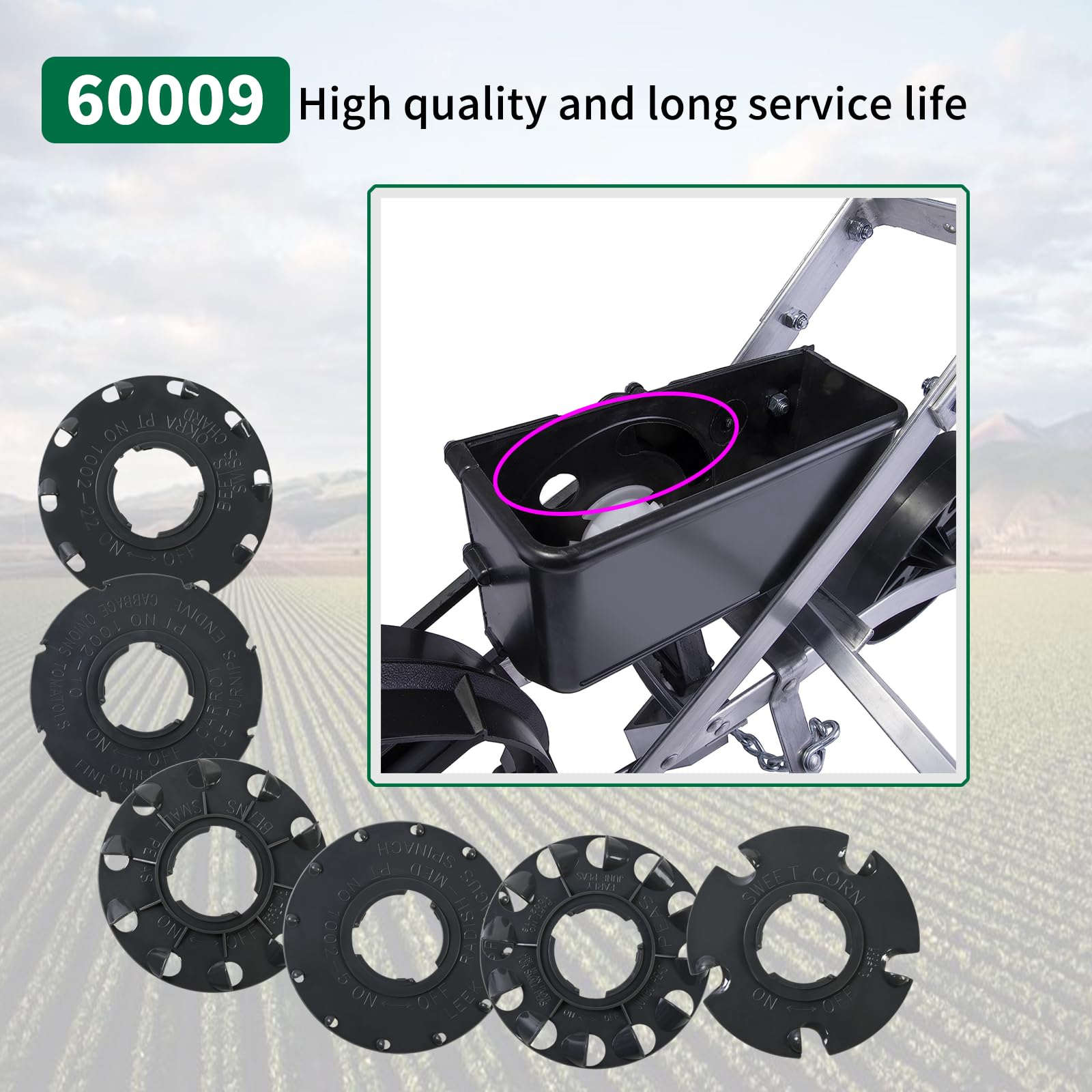 XQK durable seed plates deliver reliable sowing across multiple crops
