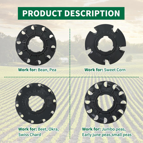 XQK radish seed plate supports fine spacing for quick harvests