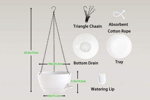 XQSHPDM self-watering boxes maintain root moisture for up to two weeks.