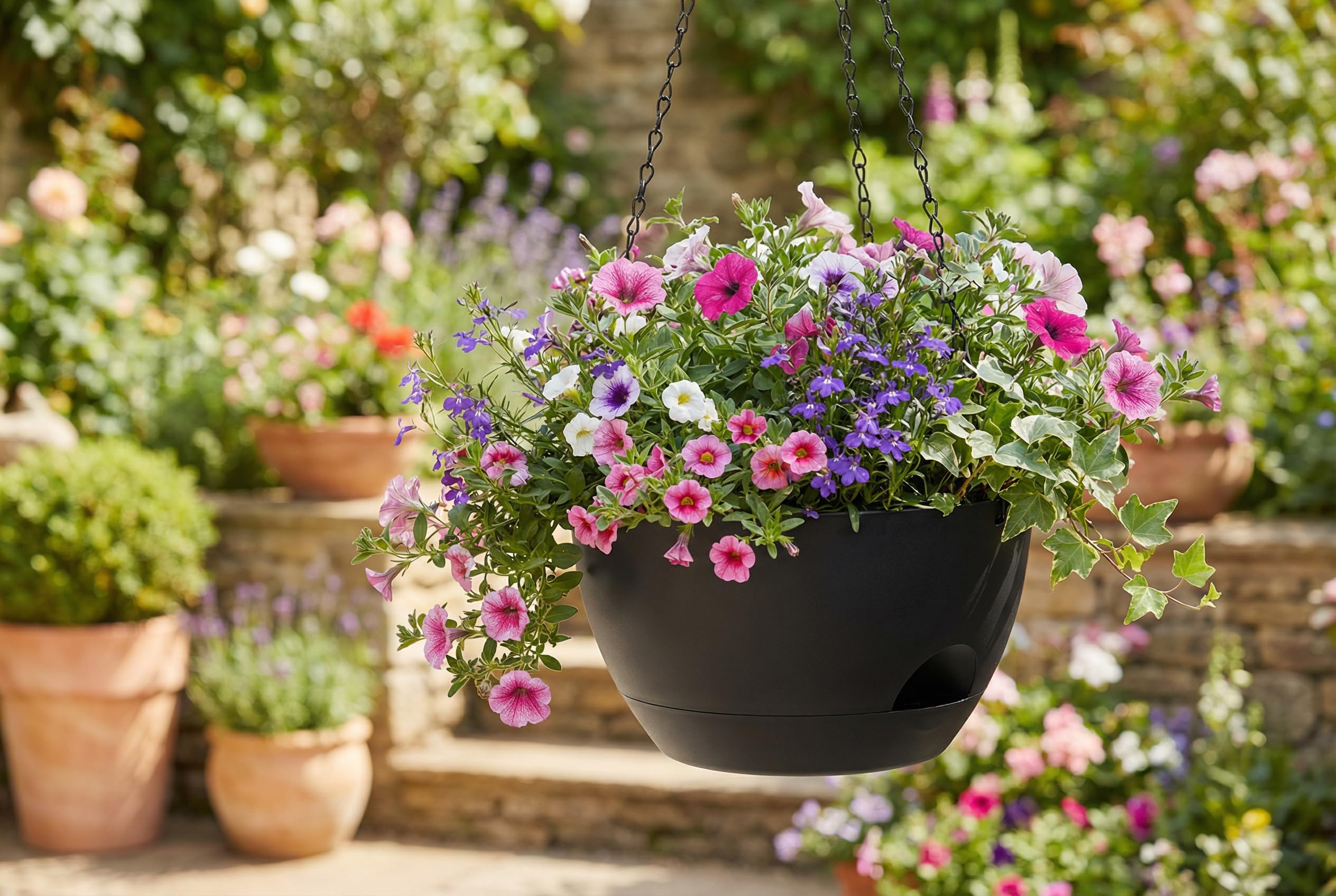 XQSHPDM durable eco-plastic resists UV and frost for year-round use