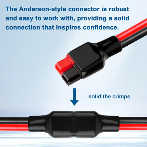 XRDS-RF 30A connectors enable secure quick power connections for off-grid setups
