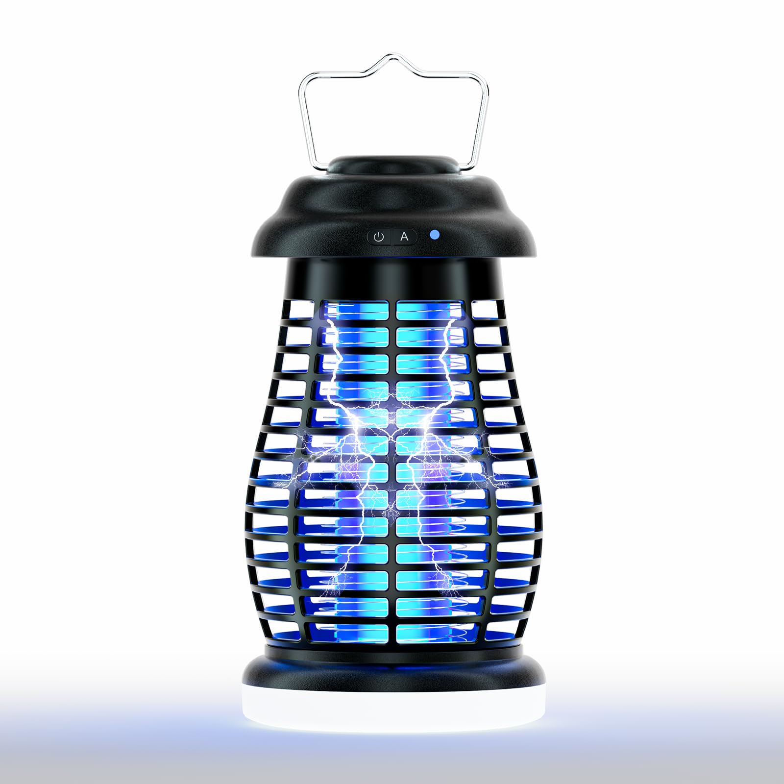 Xriba bug zapper cordless for outdoor and indoor use, no cords needed.