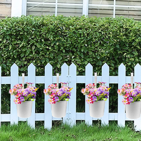 XRR planters in bright color designs for balconies and windows.