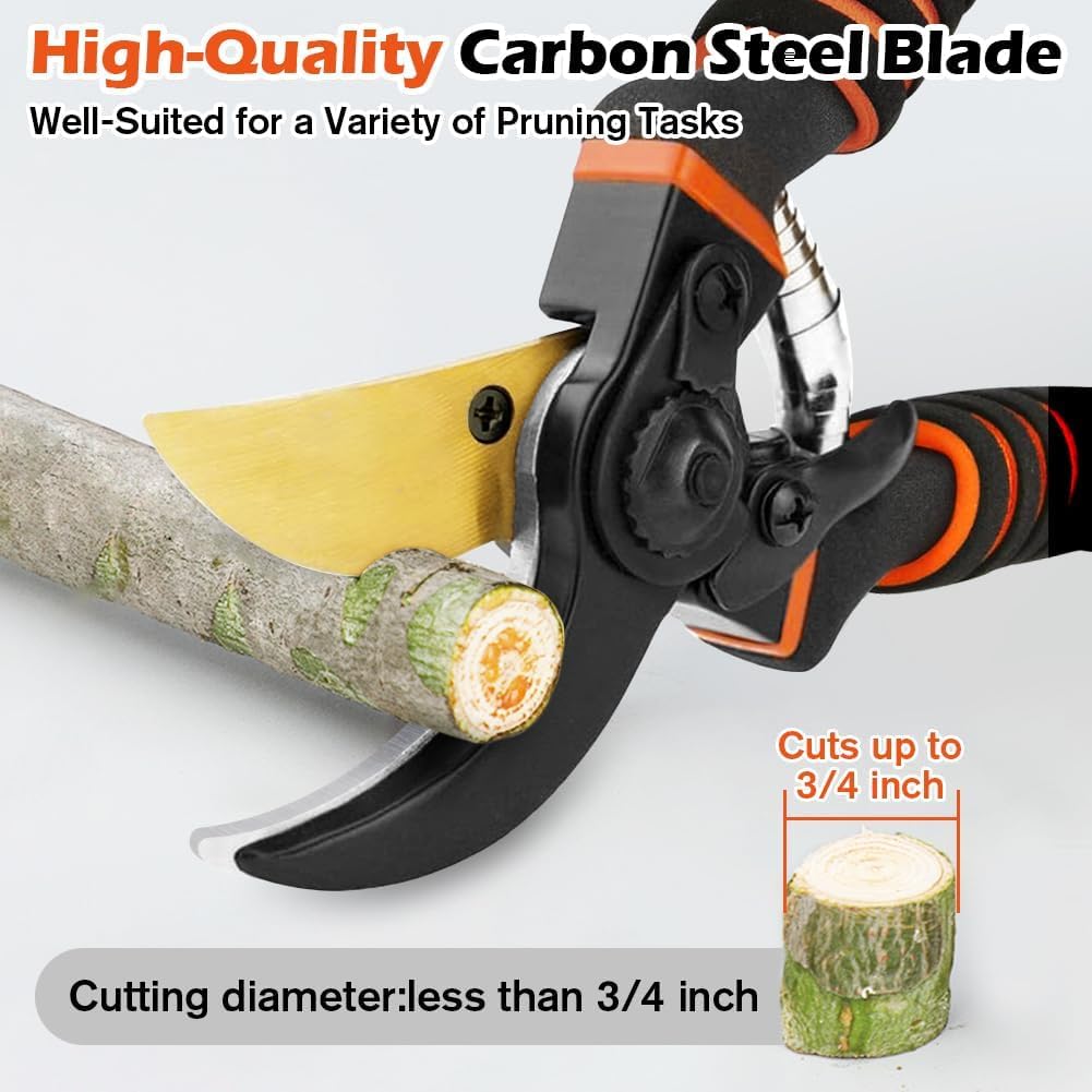 XSBAIHUO rust-resistant blade designed for outdoor garden work