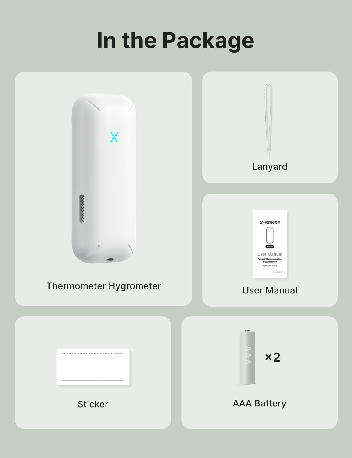 X-Sense 2.0 Alexa-ready integration for voice control.