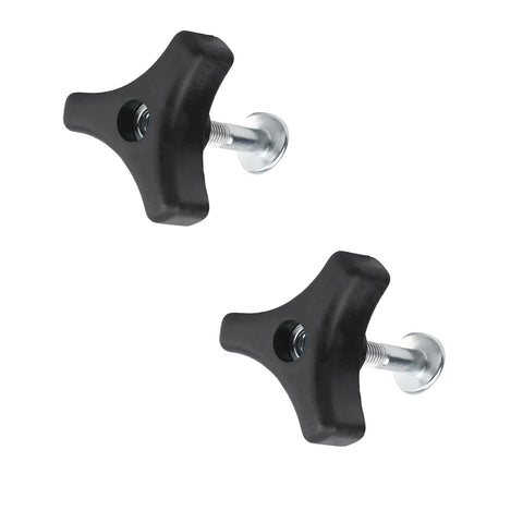 XSJMYYY-US lawn mower handle bolts with triangle knob kit for secure repair.