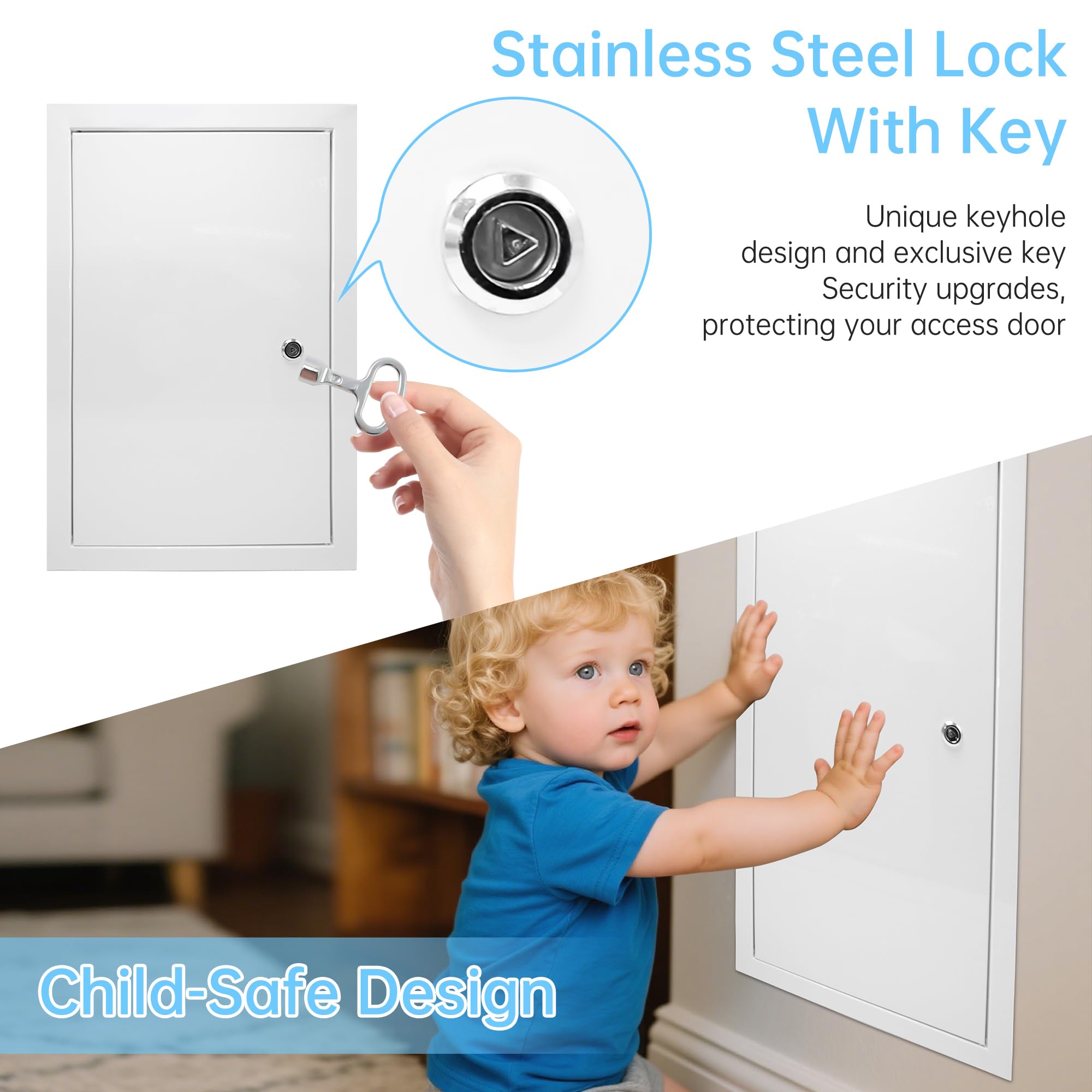 XSKLBZA lock and key design secures access