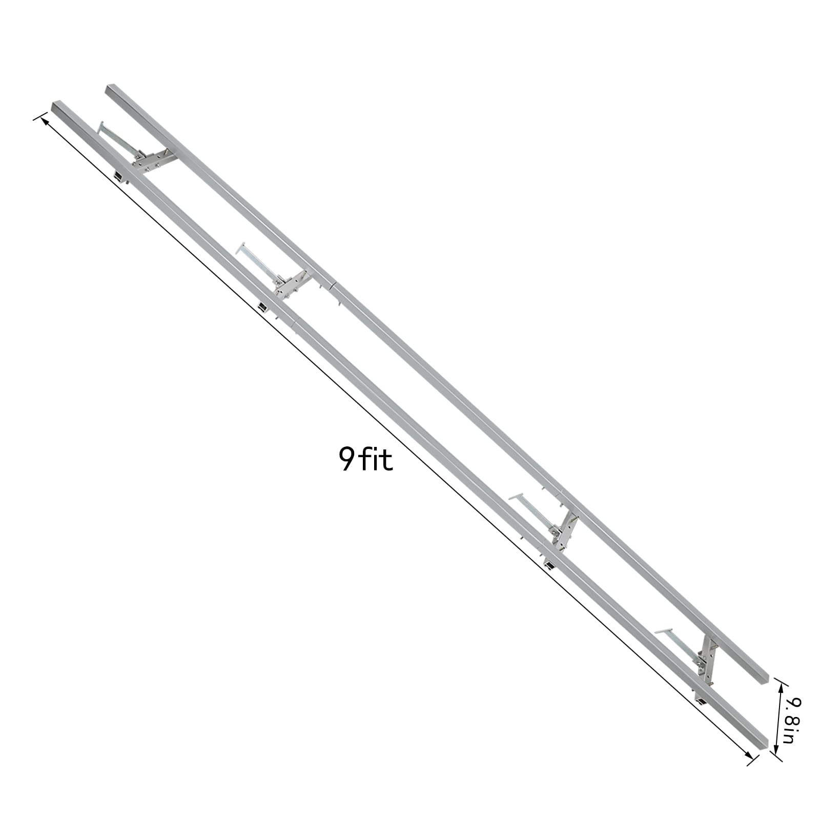 XSLOER portable chainsaw mill 9ft rail guide for longer cuts