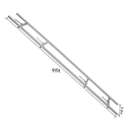 XSLOER portable chainsaw mill 9ft rail guide for longer cuts