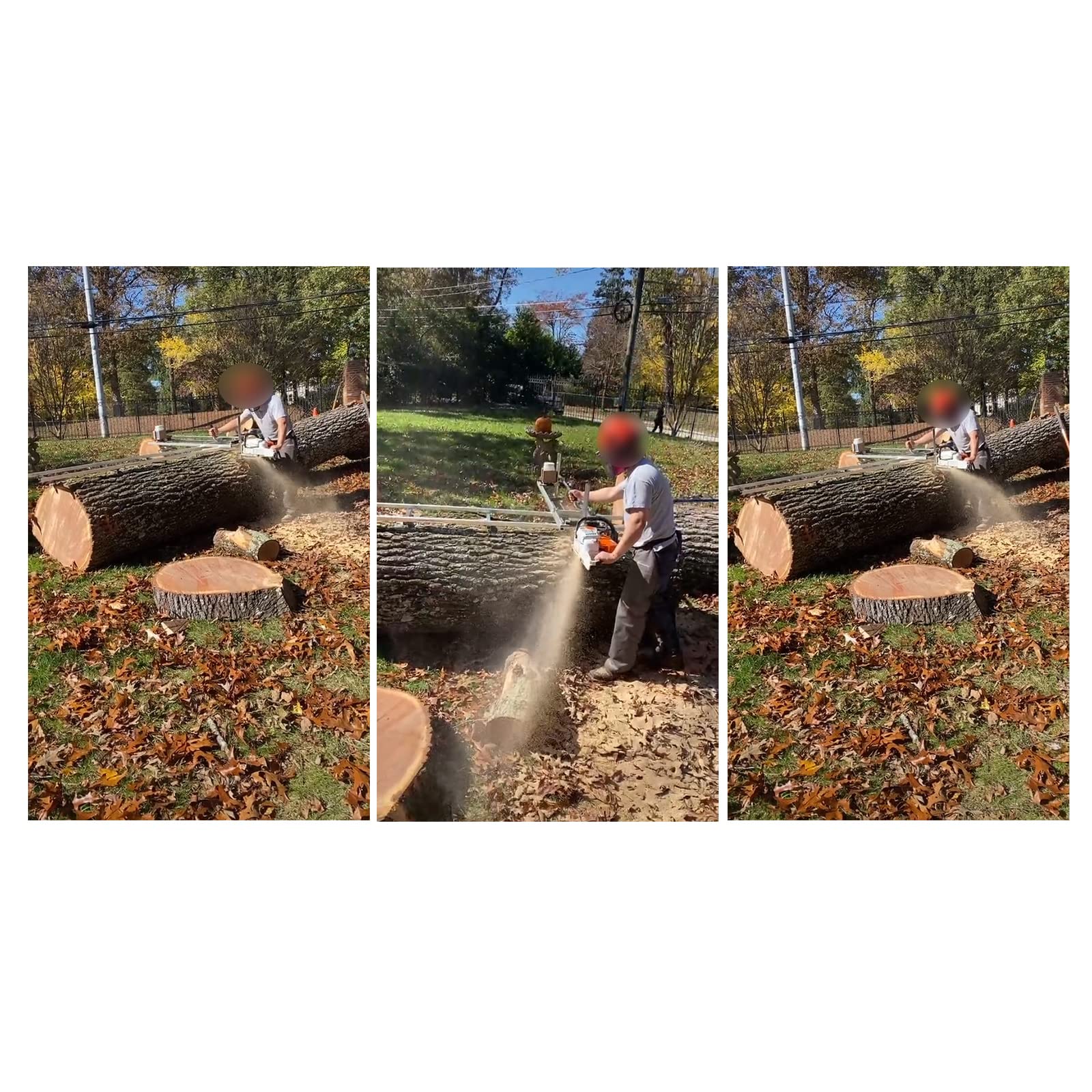 XSLOER portable chainsaw mill responsive support ensures help when needed