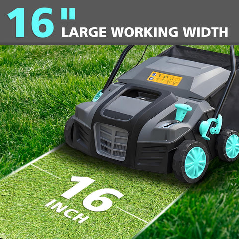 XSSIVE collection bag 14.5 gallon captures debris to speed cleanup.