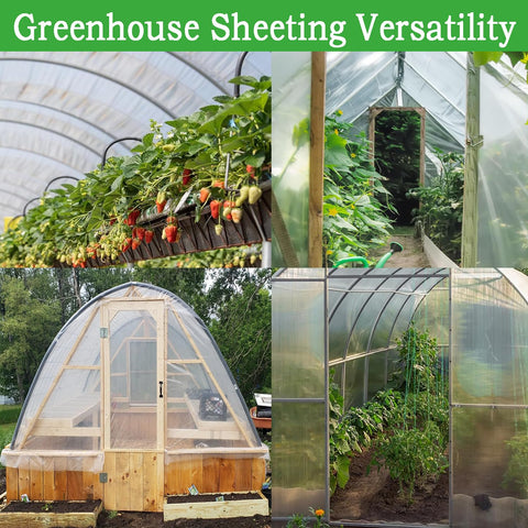 Xstronq durable 6 mil greenhouse film for outdoor use