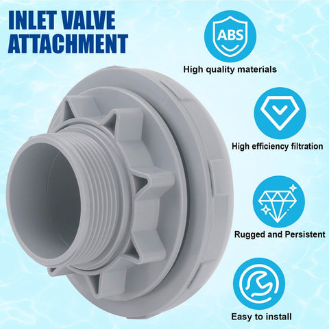 XT Pool Inlet Strainer P6H1317 installed as inlet or outlet filter for flexibility.