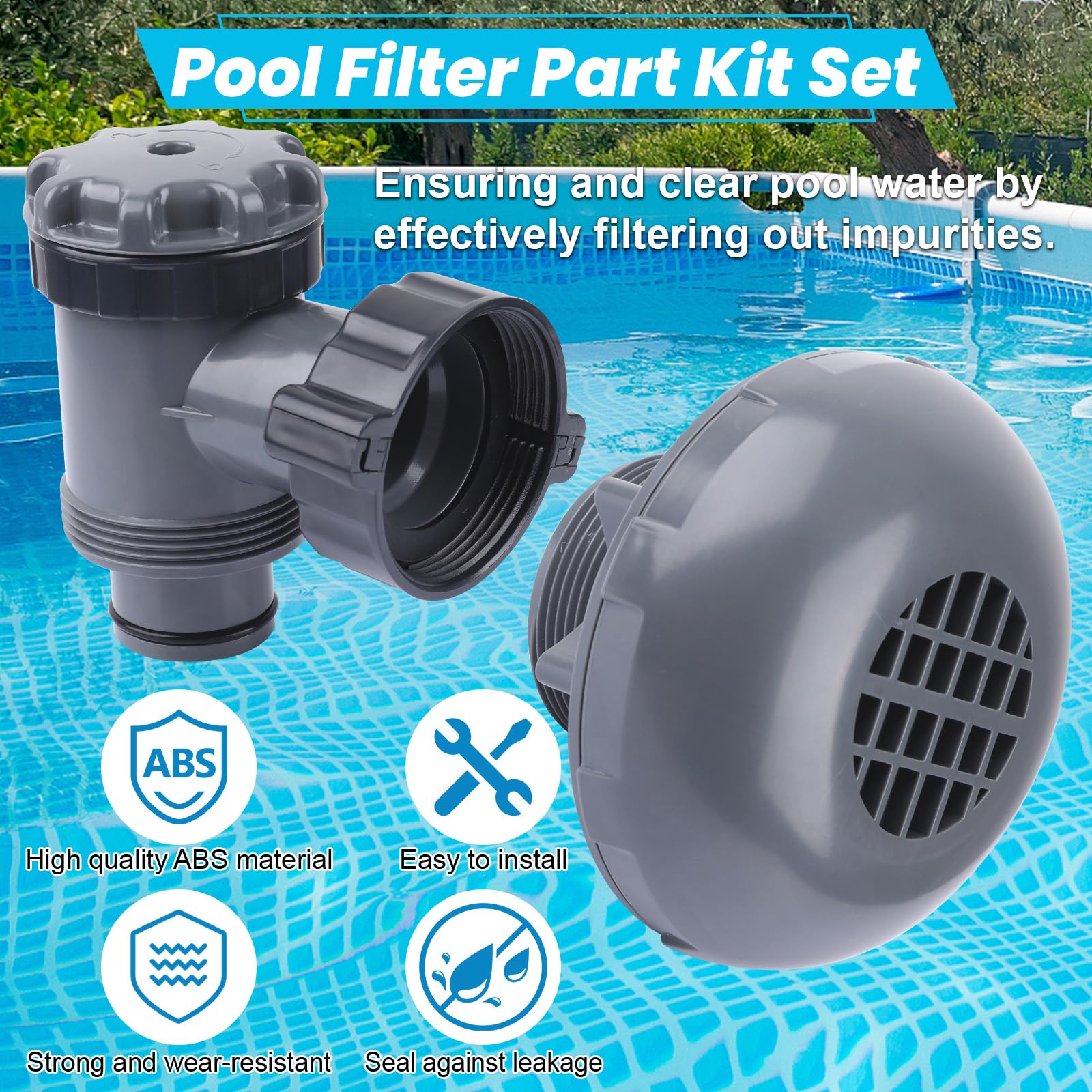 XT valve fits 1-1/2 inch hoses for reliable connection and filtration