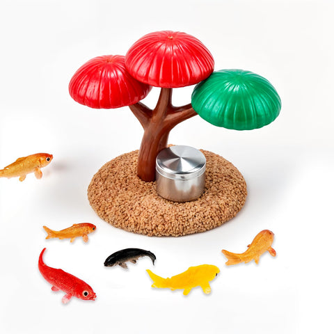 Xthrotsenk plastic mini fish for easy-clean decorative accents