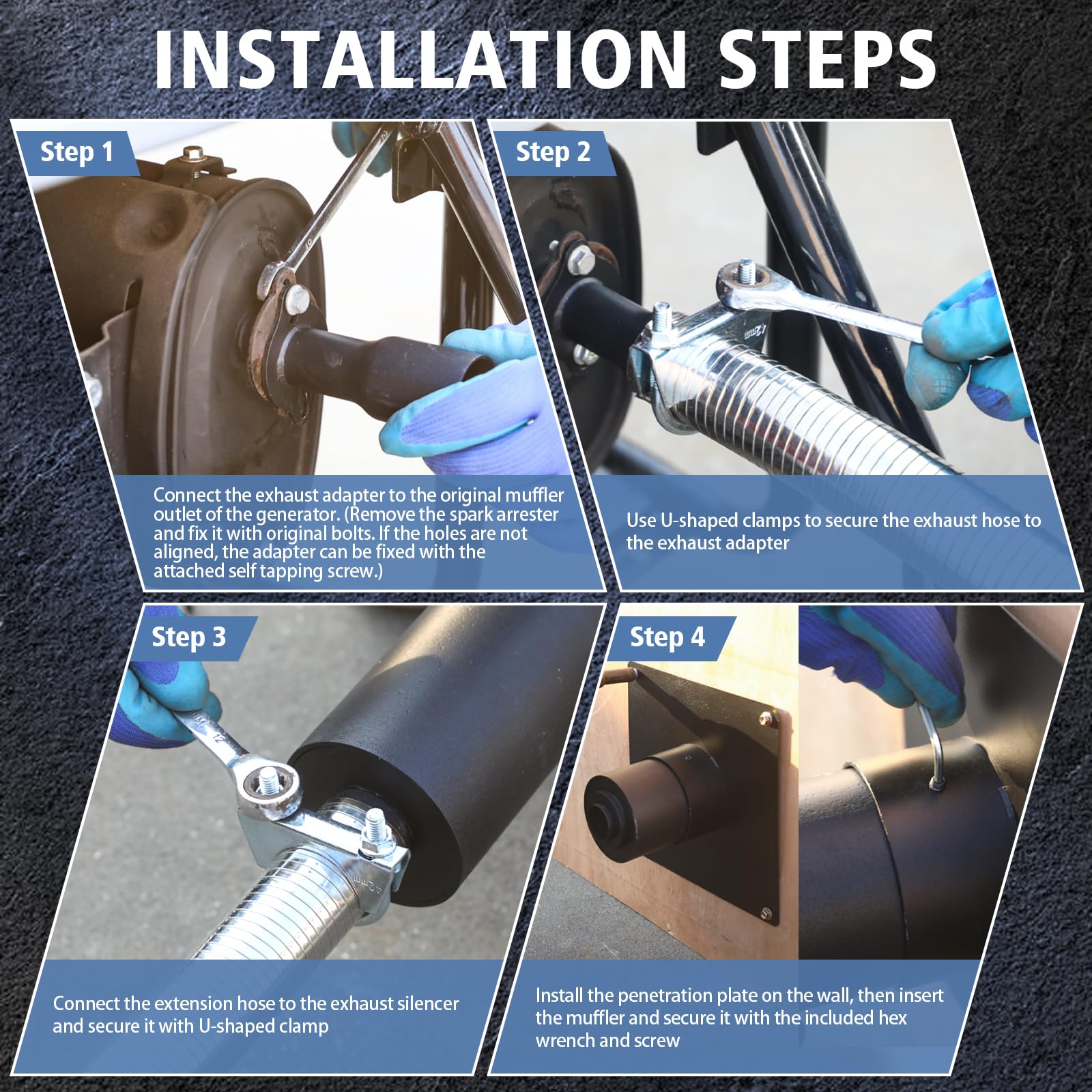 XTJHP included gloves support safe handling during setup
