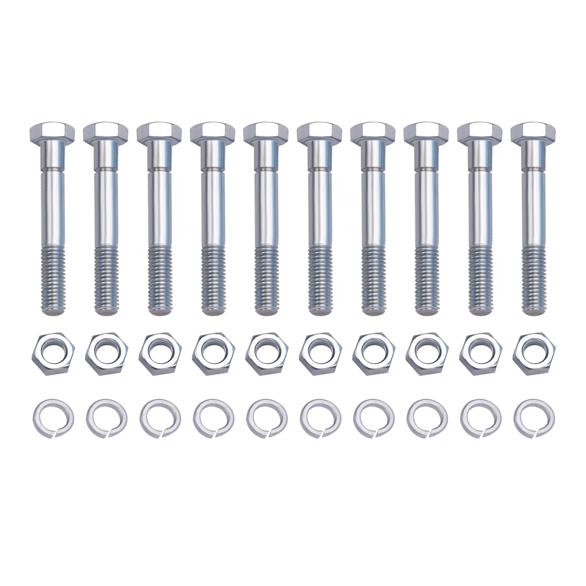 XTPTFABS 70060-01338 snowblower shear bolts in a 10-pack ready for replacement.