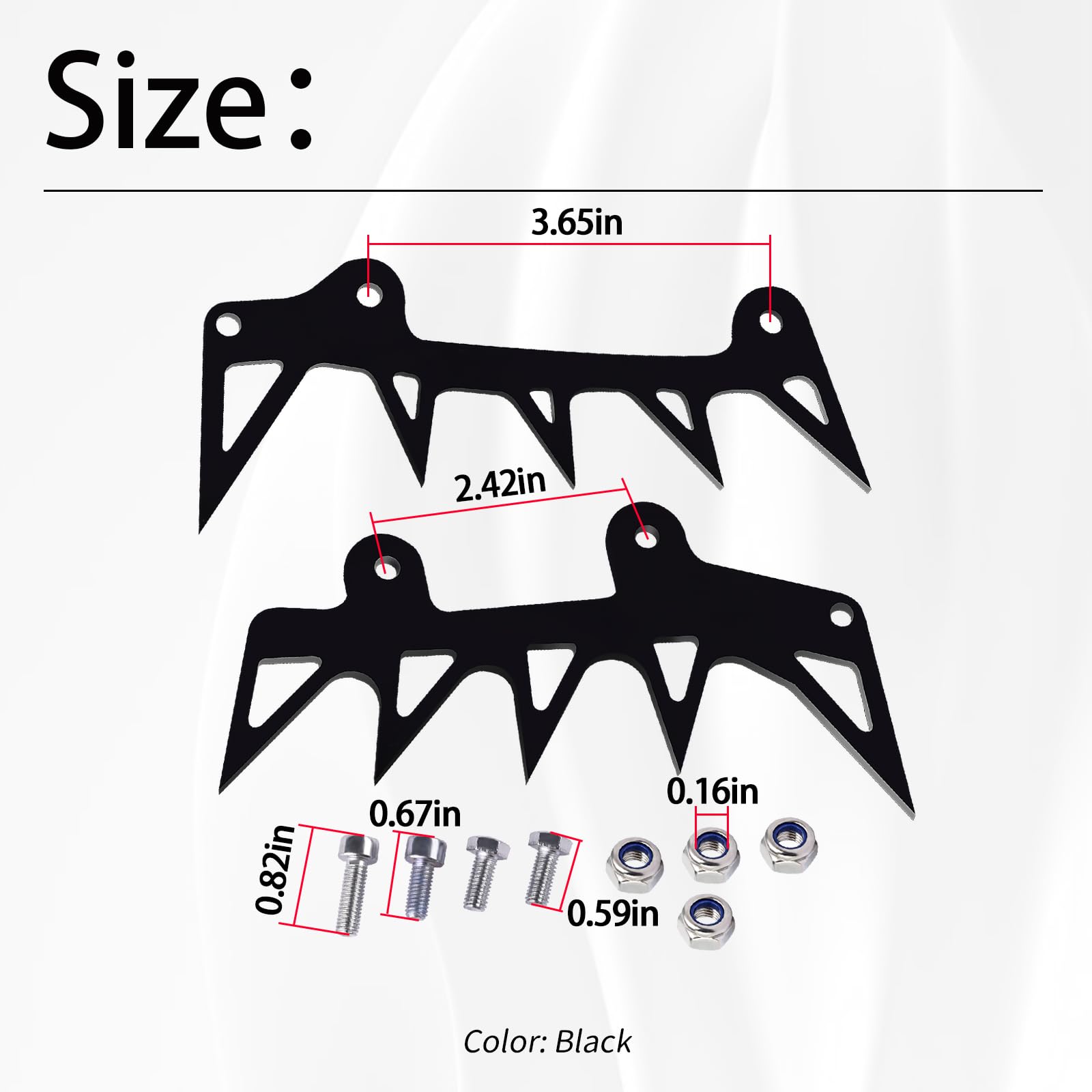 XTPTFABS dog spike set black on Stihl MS500i fits securely.